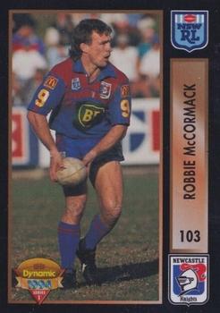 1994 Dynamic Rugby League Series 1 #103 Robbie McCormack Front